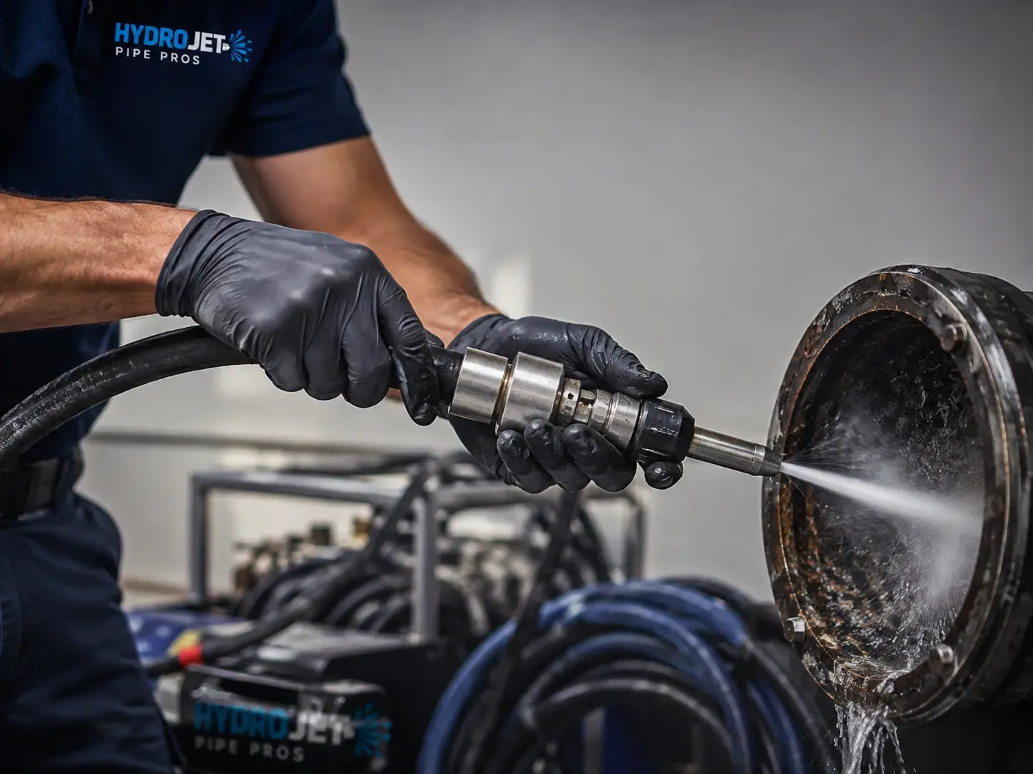 Hydro Jet Pipe Descaling in Moraga, CA